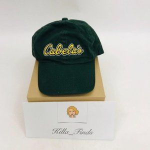 Cabela's Outdoor Adult Baseball Hat Cap Green